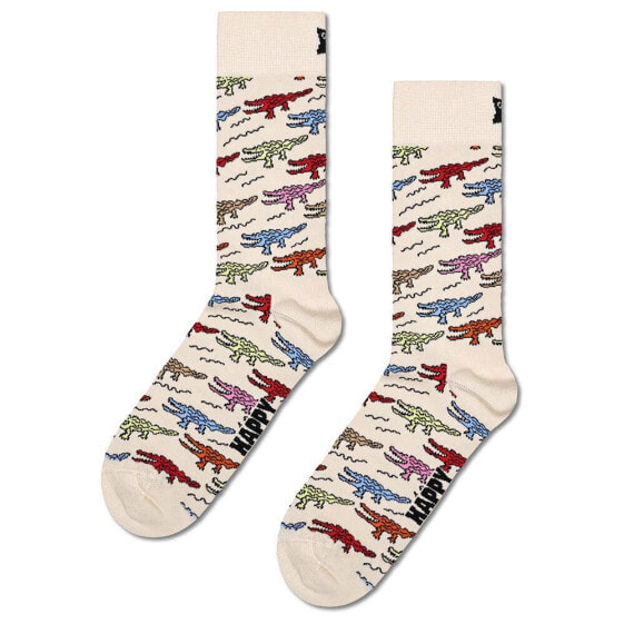 Носки для спорта и отдыха Happy Socks Crocodile Crew