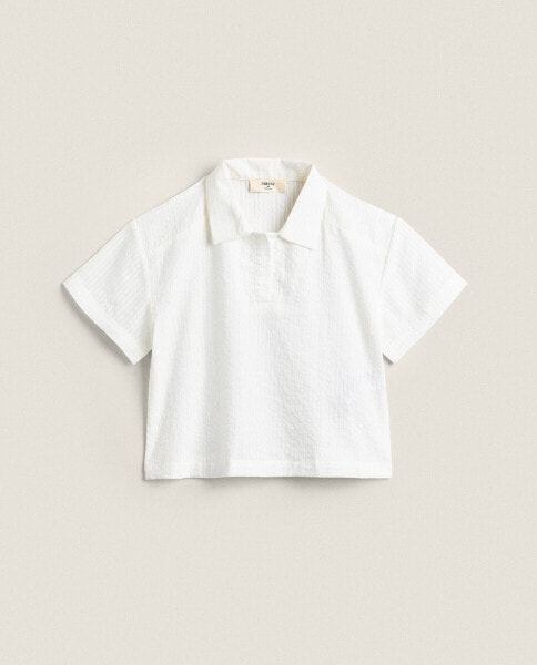 Children’s cotton knit shirt