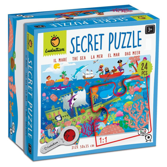 LUDATTICA Secret The Sea 24 Pieces Puzzle