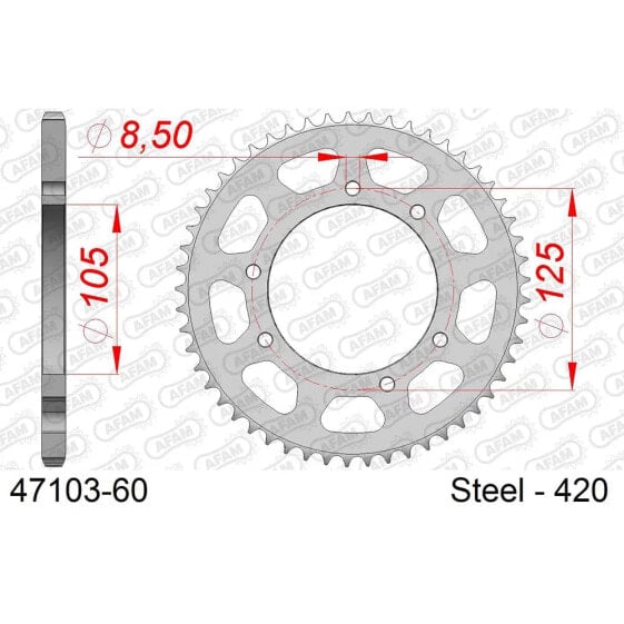 AFAM 47103 rear sprocket