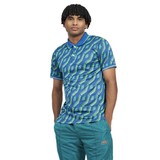 UMBRO Jacquard short sleeve polo