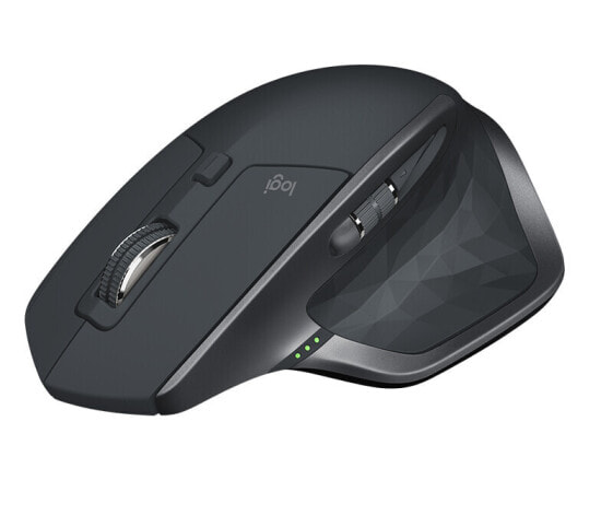 Logitech MX Master 2S Wireless Mouse - Right-hand - Laser - RF Wireless + Bluetooth - 4000 DPI - Graphite
