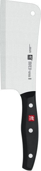 ZWILLING Cleaver, Blade Length: 15 cm, Wide Blade, Rust-free Special Steel/Plastic Handle, Twin Pollux