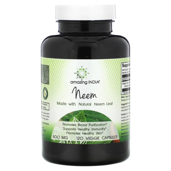 Neem, 500 mg, 120 Veggie Capsules