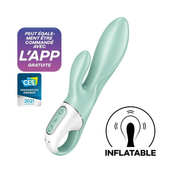 Inflatable Rabbit Vibe Air Pump Bunny 5 with APP Satisfyer Connect