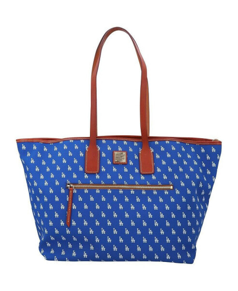 Women's Los Angeles Dodgers Signature Large Zip Tote Bag