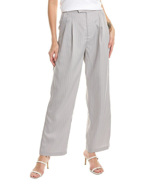 Luxe Always Pinstripe Pleated Pant Women's