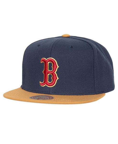Men's Navy Boston Red Sox Work It Snapback Hat