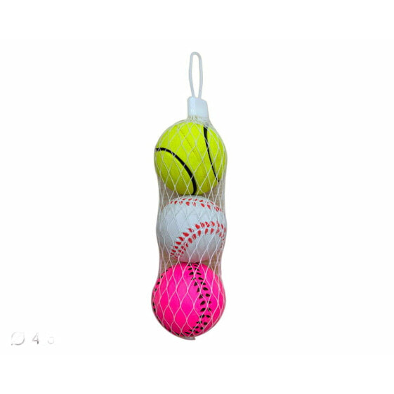 Мяч Разноцветный BB Fun Balls Multicolour 3 штук