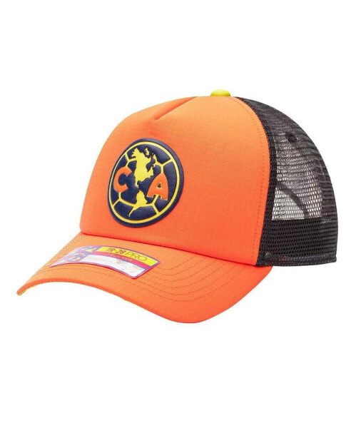 Men's Orange Club America Trucker Adjustable Hat