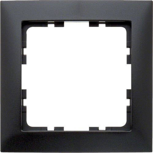 Berker Single frame Square anthracite (5310118996)