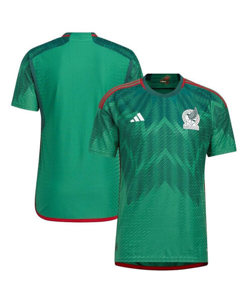 Men's Green Mexico National Team 2022/23 Home Authentic Blank Jersey