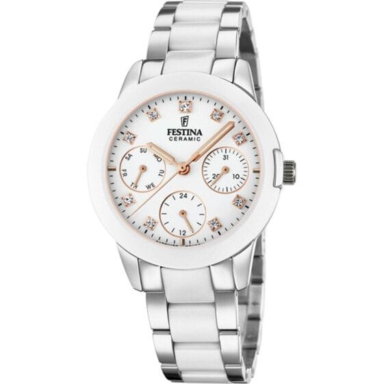 Мужские часы Festina F20497/1 Серебристый (Ø 35 mm)