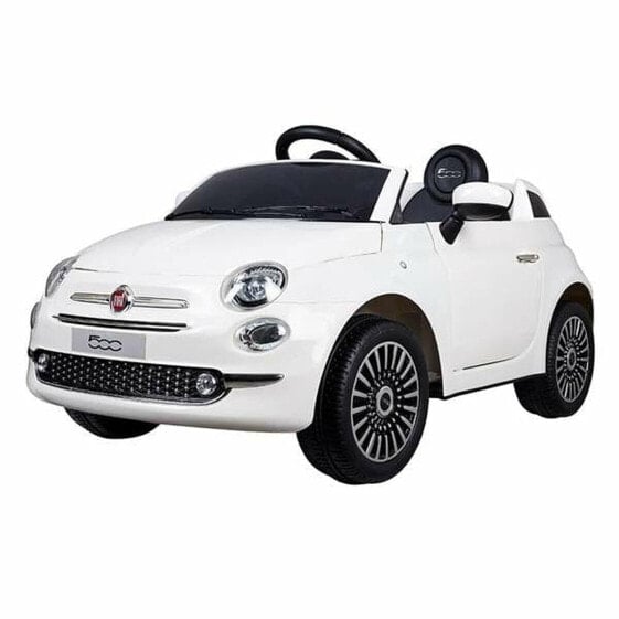 Детский электромобиль Fiat 500 Белый