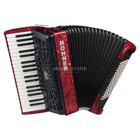 Hohner Bravo III 96 red Silent key