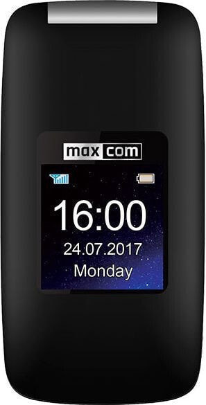 Мобильный телефон Maxcom Comfort MM824 Черно-Серебристый