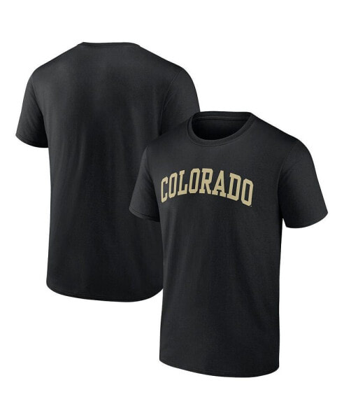 Men's Black Colorado Buffaloes Basic Arch T-shirt