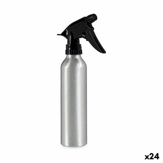 Пульверизатор Чёрный Серебристый Алюминий 300 ml (24 штук)