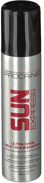 Selbstbräunungsspray für Gesicht und Körper - Laboratoires Procrinis Sun Express 25 ml