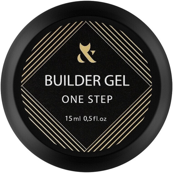 Aufbau-Nagelgel transparent - F.O.X Builder Gel Clear One Step 30 ml