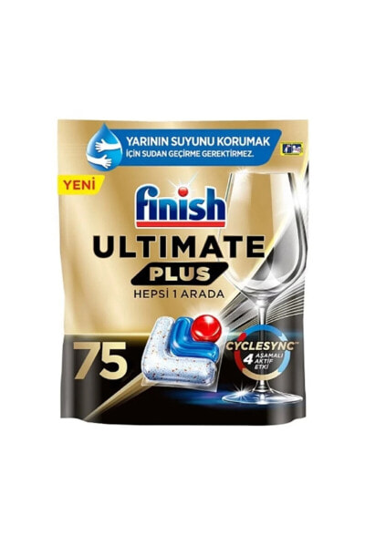 Таблетки для посудомоечных машин Finish Ultimate Plus 75.