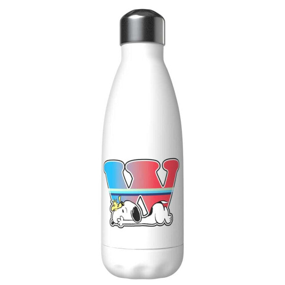 SNOOPY Letter W Customized Stainless Steel Bottle 550ml