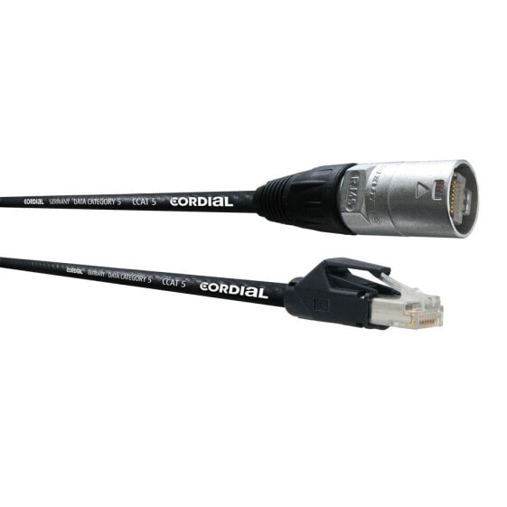 Cordial CSE NH 5 CAT 5 Data Cable 1,0m Neutrik Ethercon / RJ 45