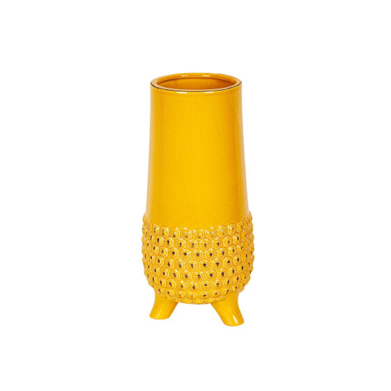 Vase Romimex Yellow Ceramic 13 x 27 x 13 cm