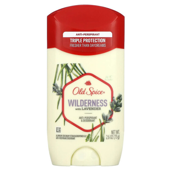 Anti-Perspirant & Deodorant, Wilderness with Lavender, 2.6 oz (73 g)