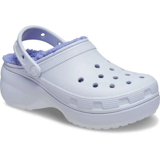 CROCS Classic Platform Lined Clogs