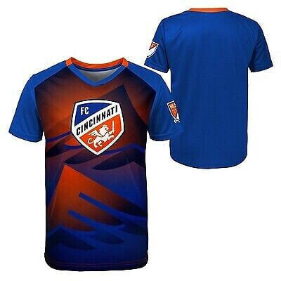 MLS FC Cincinnati Boys' Sublimated Poly Jersey - XL