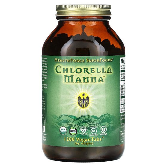 Chlorella Manna, 1,200 VeganTabs