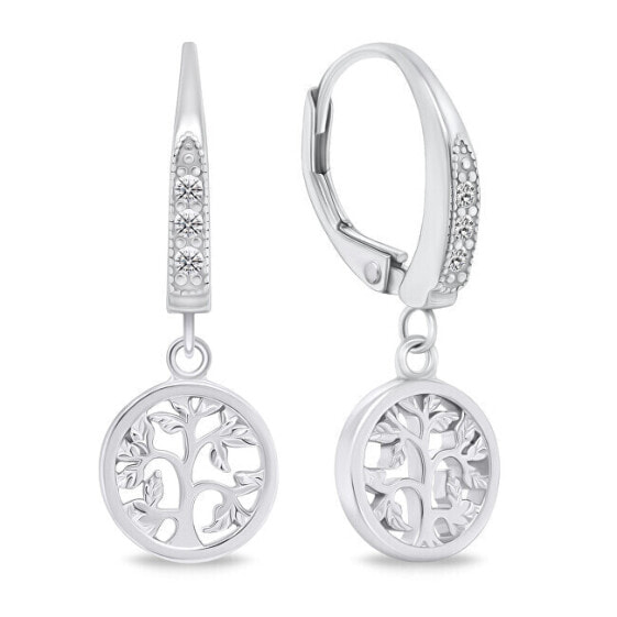 Серьги Brilio Silver Tree of Life EA740W