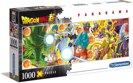 39486 Panorama Dragon Ball – Puzzle 1000 Teile ab 9 Jahren, Erwachsenenpuzzle mit Panoramabild, Geschicklichkeitsspiel für die ganze Familie, ideal als Wandbild