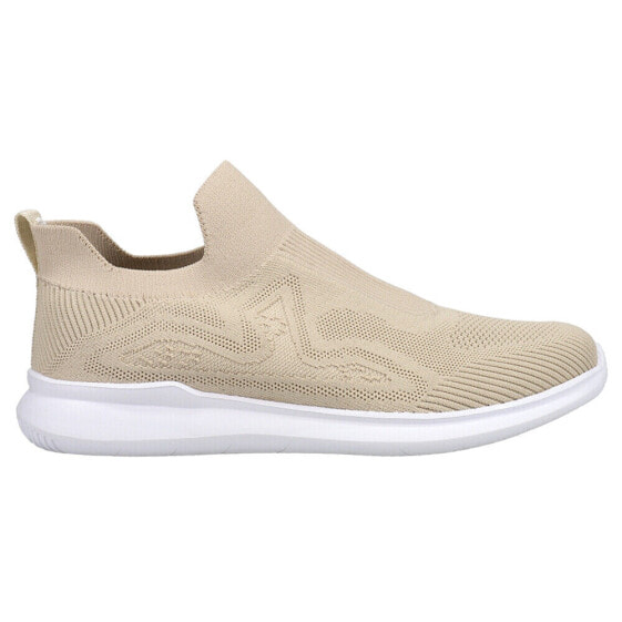 Propet Travelbound Slip On Womens Beige Sneakers Casual Shoes WAT104M-SND