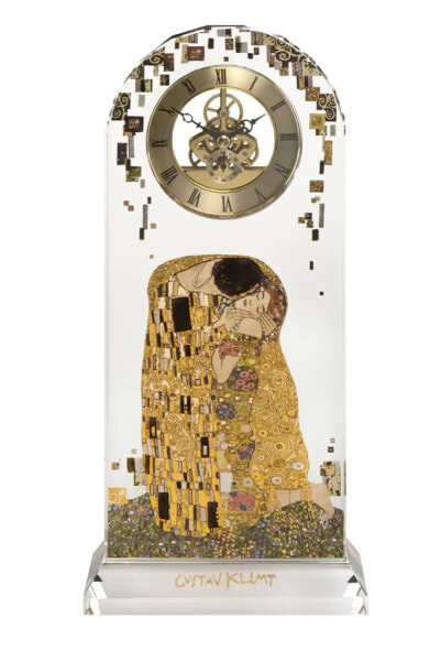 Tischuhr Gustav Klimt - Der Kuss