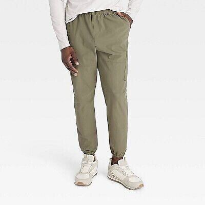 Men's Utility Cargo Joggers - All In Motion Backwoods Gray L