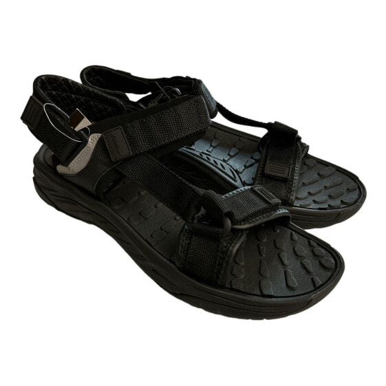 Eddie Bauer Men's Multi-Adjustable Strap Quincy Sandal (Black, 13)