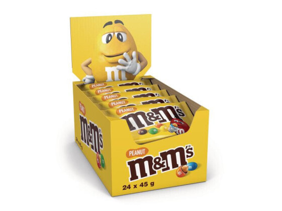 M&M's Mars Incorporated Peanut - 45 g - Gift box - 24 pc(s) - 2143 kJ - 512 kcal