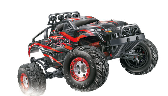 Amewi X-King - Off-road car - Electric engine - 1:12 - Black,Red - 4-wheel drive (4WD) - 2.4 GHz