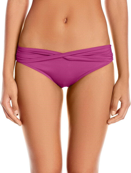 Seafolly Women's 175221 Twist Band Hipster Full Coverage Bikini Bottom Size 10