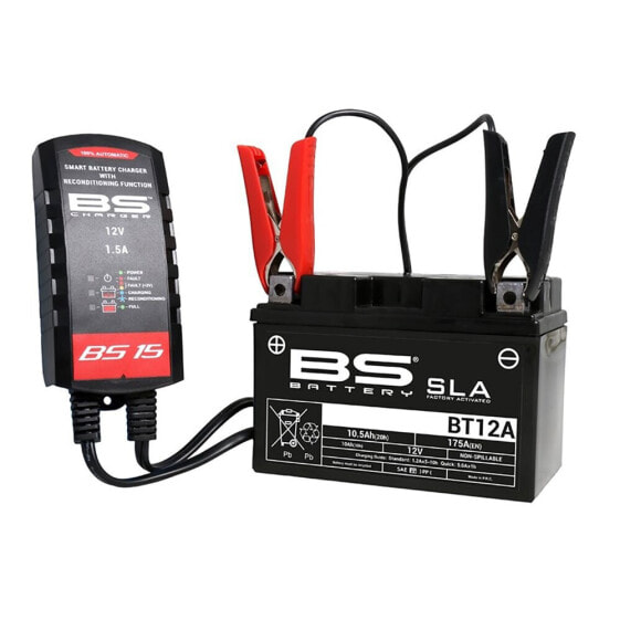 BS BATTERY BS15 1.5A Charger