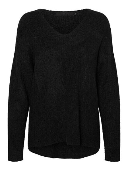 Свитер Vero Moda VMCREWLEFILE Black