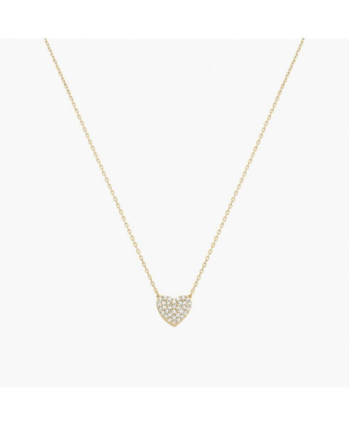 Bearfruit Jewelry crystal Heart Necklace