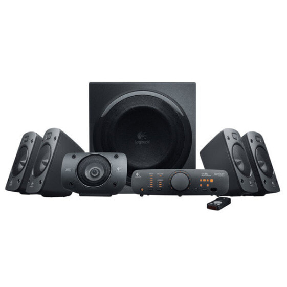 Logitech Z906 THX Surround Sound 5.1-канальная аудиосистема - 500 Вт - Универсальная - Черный - 1000 Вт - ИК