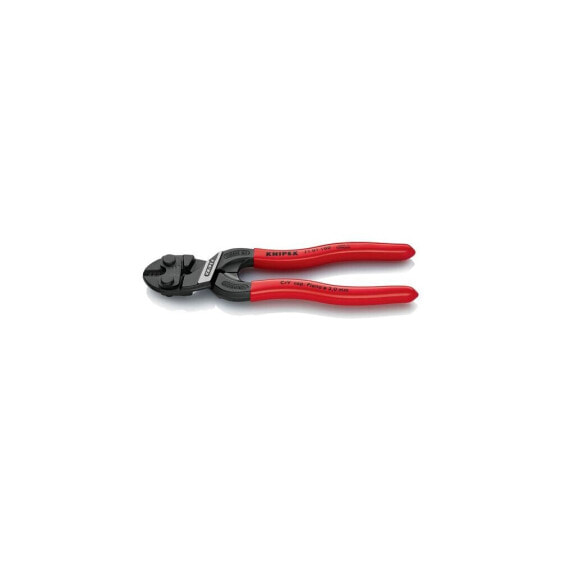 Knipex Kompaktbolzenschneider CoBolt® Länge 160 mm Kunststoffüberzug gerade 3 mm ohne Aussparung weich 5,3 mm mittel 4,4 mm hart 3,2 mm