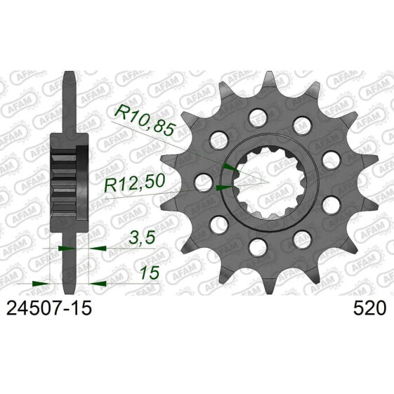 AFAM 24507 Front Sprocket