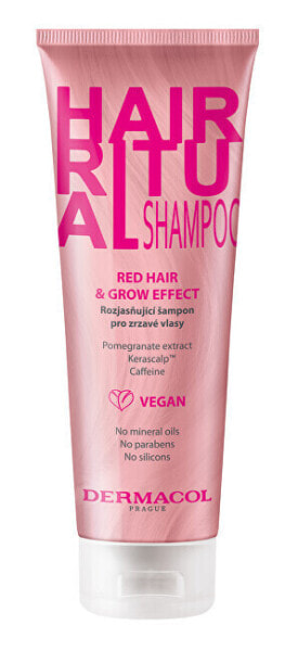 Brightening shampoo for red hair Hair Ritual (Shampoo) 250 ml