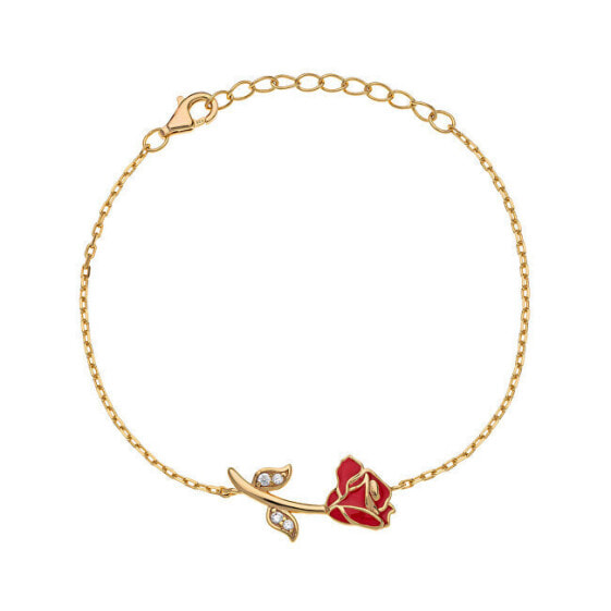 Beautiful gold-plated Princess bracelet BS00039YZWL-55.CS