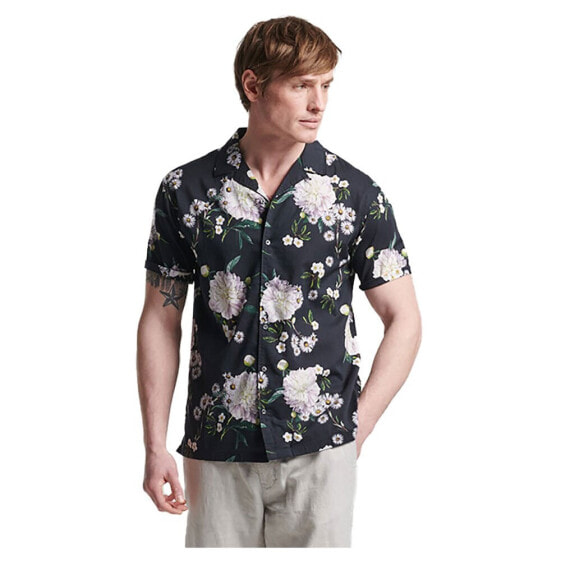 SUPERDRY Studios Open Collar short sleeve shirt